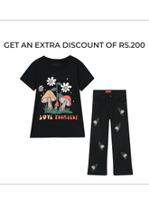 Girls Set of Pant and Tee